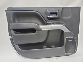 Front Left Interior Door Trim Panel Complete OEM 16 Chevrolet Silverado 15009... - £295.16 GBP