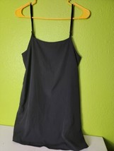 Womens Black Tank Top Solid Size Medium  - £2.59 GBP