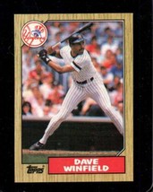 1987 Topps #770 Dave Winfield Nmmt Yankees Hof *X102502 - £1.53 GBP