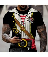 Mens Pirate T-Shirt Costume (MD) - $24.48 CAD