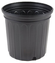 400 Pcs 1 Gallon Black Round Plastic Growing Pot #MNGS - $359.90