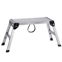 Folding Work Platform, 330 lbs Load Capacity, Aluminum Drywall Stool Ladder,... - £64.96 GBP