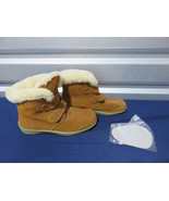 Orthfeet Fur Lined Winter Boots Womans Size 10 with Inserts (A13) - £23.46 GBP