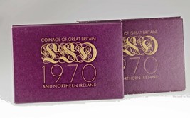 1970 Great Britain &amp; Northern Ireland Proof sets Lot of 2 - £47.62 GBP