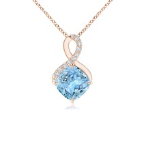 Authenticity Guarantee

0.92 Ct Natural Aquamarine Cushion Shape Pendant With... - $755.10