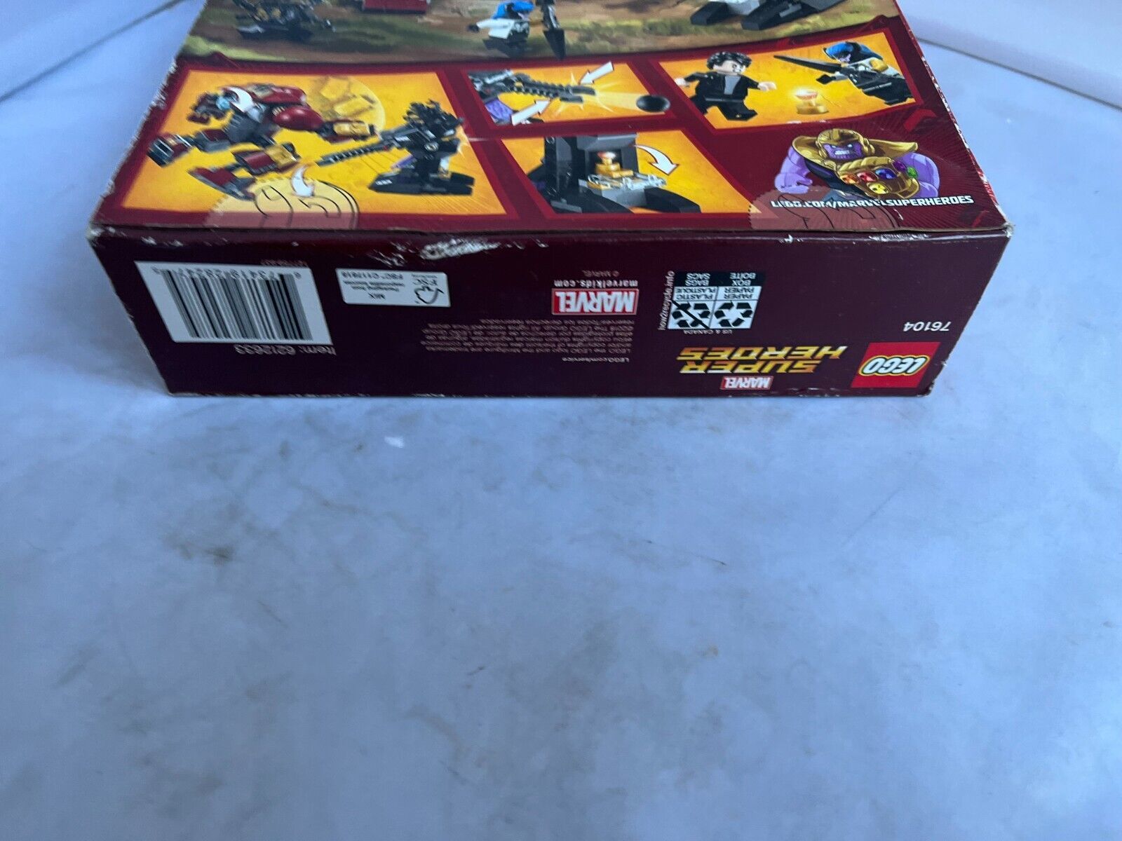 LEGO Marvel Super Heroes 76104 The Hulkbuster Smash-Up Incomplete