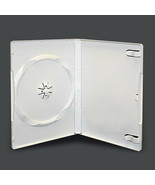 100 Standard 14Mm Single Cd Dvd White Storage Case Box - $98.99