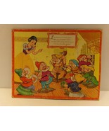 Snow White and Seven Dwarfs Vintage Puzzle 8 1/2&quot; x 10 7/8&quot; - €11,70 EUR