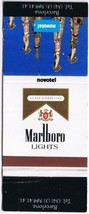 Matchbook Cover Marlboro Cigarettes Lights Barcelona Spain - $2.96