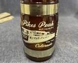 Vintage Pikes Peak Vintage 1960s Siesta Ware Souvenir Glass Mug W/Wooden... - $8.91
