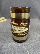 Vintage Pikes Peak Vintage 1960s Siesta Ware Souvenir Glass Mug W/Wooden Handle - £7.12 GBP