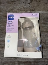 2 pack~MAM Easy Start Anti-colic Baby Bottle 9 Oz 2 Months -Open box/Dam... - $20.65 CAD