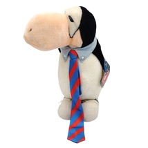 Vintage Opus Yuppie Phase Tie Bloom County 12&quot; Stuffed Animal 1985 Dakin w Tags - £14.54 GBP