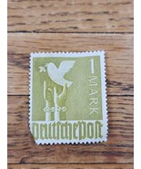 Germany Stamp 574 Reaching for Peace 1mk Olive - $0.99