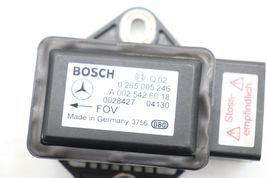 03-06 MERCEDES-BENZ W220 S430 S500 YAW TURN RATE CONTROL SENSOR MODULE E3485 image 11