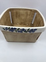 Fitzy&#39;s Maine Blueberry Ware Decorative Art Pottery Ceramic Quart Size Basket - £21.43 GBP