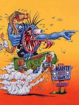 Manti City Limit Rat Fink Monster Big Daddy Ed Roth Metal Sign - $39.95