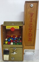 Victor 1c Gumball / Card Dispenser circa 1940&#39;s - £768.40 GBP