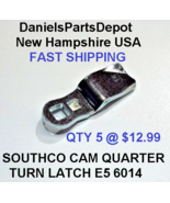 x5 Southco E5-6014 E5 Cam Quarter-Turn Latch Zinc Plated lock Hasp handl... - £10.37 GBP