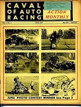 Cavalcade of Auto Racing Action Monthly 6/1968-Llyod King copy-short tra... - $119.80