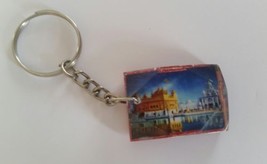 Sikh Golden Temple Darbar Sahib Harimandir Key Ring Punjabi Singh Key Chain Gift - $6.70