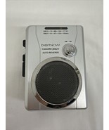 DIGITNOW Cassette Player Works But Plays Tapes Slow. Use for parts Silve... - $12.61 CAD