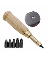 Adjustable Screw Hole Punch Leather Bookbinding Tool,Paper Punch,Craft P... - $29.95