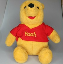 Disney Winnie the Pooh Plush 14&quot; Talking Bear 1994 - £17.90 GBP