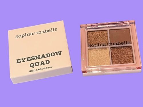 SOPHIA + MABELLE Cleopatra Eyeshadow Quad 3.6 g New In Box MSRP $18 - $12.86