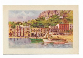 Astro Edizioni D&#39; Arte Postcard Capri Marina Grande L&#39;approdo 1920s divi... - £7.81 GBP