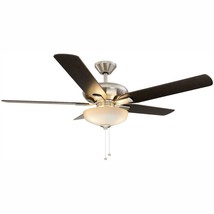 (Parts) Hampton Bay Holly Springs Ceiling Fan Brushed Nickel - Downrod Only - £6.32 GBP