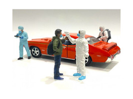 Hazmat Crew Figurine VI for 1/24 Scale Models American Diorama - £14.62 GBP
