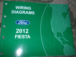 Manuale Del Diagramma Elettrico Della FIESTA FORD 2012 OEM - $1.39