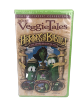 Veggie Tales Heroes Of The Bible VHS Limited Edition 2002 Lions Shepherds Queens - £13.51 GBP