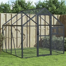 Aviary Anthracite 1.79x2x1.85 m Aluminium - £258.41 GBP