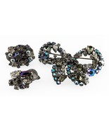 Vintage &quot; Fabriqué En Autriche &quot; Costume Bijoux Pierre Précieuse Broche Et - $2,393.34 MXN