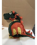 Rare Melissa &amp; Doug Plush Animal Fire Breathing Dragon Hand Full Body Pu... - €17,25 EUR