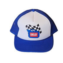 Vintage Chevron Delo Trucker Hat Mesh Snapback 90’s - $18.70