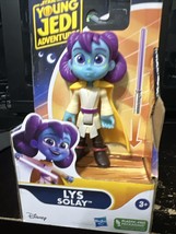 Star Wars Young Jedi Adventures Lys Solay 3&quot; Mini Action Figure Hasbro - $15.99