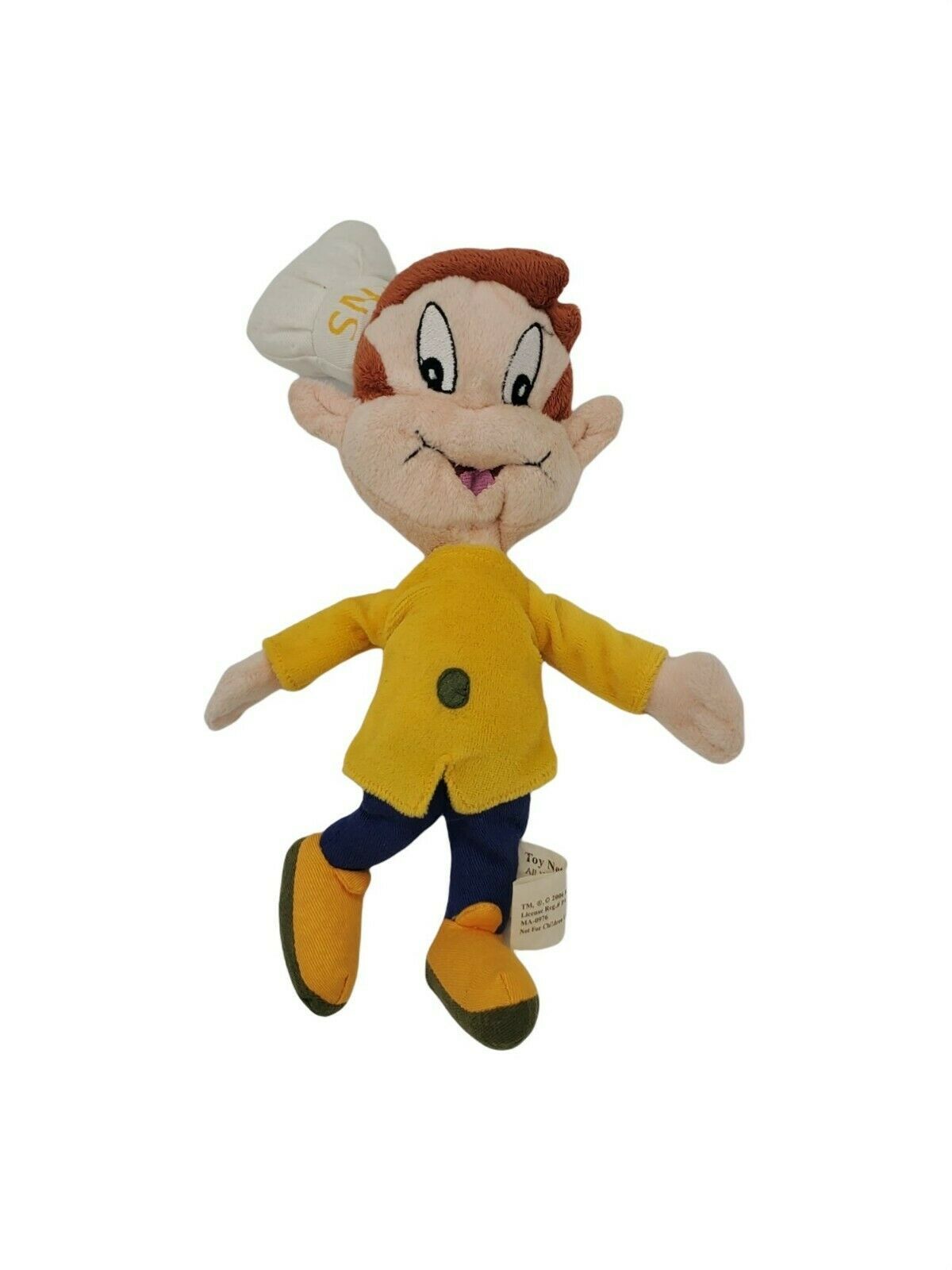 Toy Network Kellogg's Cereal Snap Doll 13 Inch Stuffed Kids Toy Gift Idea - $11.47