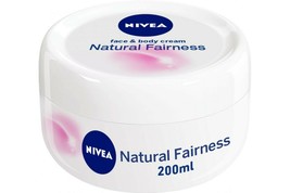 200ml. Nivea Natural Fairness Face & Body Cream 6.67oz. - $15.90