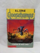Goosebumps #35 A Shcoker On Shock Street R. L. Stine 7th Edition Book - £7.03 GBP