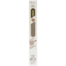 Coats Heavyweight Brass Separating Metal Zipper 20"-Slate - £7.66 GBP