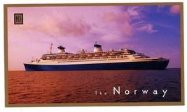 The NORWAY Postcard NCL Norwegian Cruise Line Advertising - £11.71 GBP