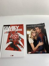 Lot of 2 Amazing Spider-Man Family Business Hardcover The Amazing Spider... - £11.59 GBP