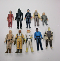 Kenner Vintage Star Wars 10 Action Figure Lot Bespin Luke Vader Leia C - £64.13 GBP