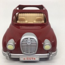 Epoch Calico Critters Car- Maroon Cruiser  9&quot; Long 4 1/2&quot; Tall - $12.41