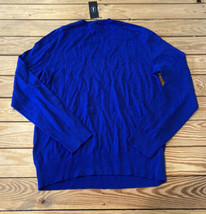 Banana Republic NWT Men’s V Neck Merino Sweater Size M Blue C1 - £30.18 GBP