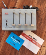 Vintage Elmo MX-4 Mixer ~ 4-CH Mixer JAPAN - $39.59