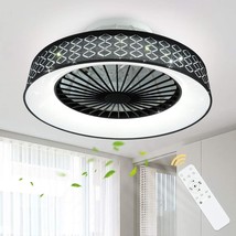 Dllt Remote Ceiling Fan With Led Light-40W Small Ceiling Fan Light, Timing. - $131.97